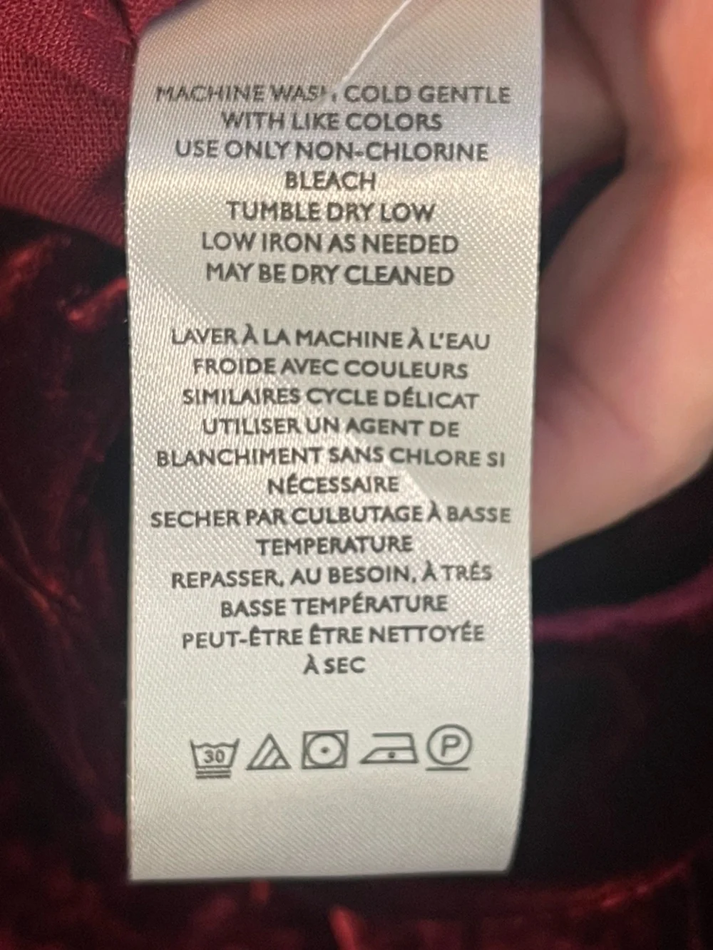 NWT- Free People Linney velvet mini dress. Size small? See measurements below. - Picture 11 of 12